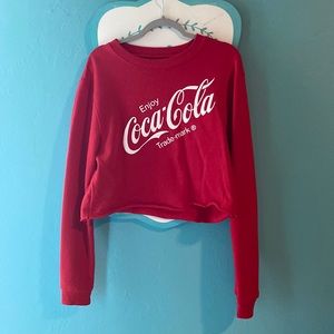 Red Cropped Sweater